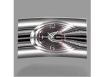 Orologio Da Parete Astratto Grigio Argento Nero Di Design Orologio Da Parete Moderno Di Design Silenzioso Senza Ticchettio Dixtime 3DS-0253