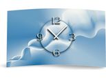 Orologio Da Parete Di Design Digitale Arte Astratta Fumo Orologio Da Parete Moderno Design Silenzioso Senza Ticchettio Dixtime 3DS-0383