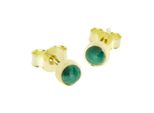 Paar Ohrstecker Ostsee-Schmuck "Ostsee-Schmuck Ohrstecker Classic 4 Mm Ohrstecker Classic 4 Mm", Gelb, Ohrringe, Damen, 5Mm Rund, Gelbgold 333