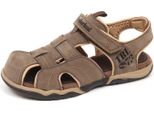 E6368 Sandalo Bimbo Taupe Timberland Oak Bluffs Scarpe Shoe Kid Boy