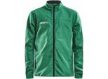 Craft Rush Wind Jkt Jr Team Green 158/164