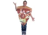Bristol Novelty Unisex Pizza Costumi Per Adulti BN1786 (Taglia Unica) (Multicolore)