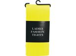 Bristol Novelty Collant Moda Donna BN2188 (Taglia Unica) (Giallo)