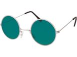 Bristol Novelty Occhiali Unisex In Stile Anni '60, Per Adulti BN108 (Taglia Unica) (Verde)