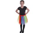 Bristol Novelty Girls Rainbow Tutu BN2226 (Taglia Unica) (Colorato)