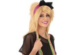Bristol Novelty Unisex 80S Style Lace Hairband BN124 (Taglia Unica) (Rosa)