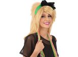Bristol Novelty Unisex 80S Style Lace Hairband BN124 (Taglia Unica) (Verde)