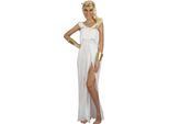 Bristol Novelty Costume Da Dea Da Donna Con Pieghe BN1379 (Taglia Unica) (Bianco/Oro)