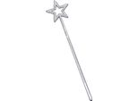 Bristol Novelty Star Wand (12Pz/Pkg) BN2262 (Taglia Unica) (Argento)