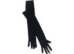 Guanti Da Donna Bristol Novelty, Lunghi, 1 Paio BN1320 (Taglia Unica) (Nero)