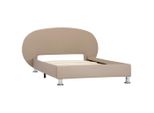 Vidaxl Struttura Letto Cappuccino-Marrone In Pelle Finta 100X200 Cm