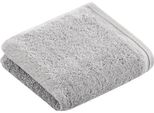 Vossen 118096 | Asciugamano Vegan Life Per Ospiti, 40 X 60 Cm - Colore: Ombra - Dimensioni: 40 X 60 Cm
