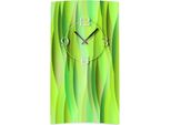 Orologio Da Parete Di Design Verde Limone Astratto Orologio Da Parete Moderno Design Silenzioso Senza Ticchettio Dixtime 3DS-0029