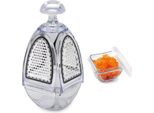 Grattugia Quadrata Karl Weis, Acciaio Inox, Plastica, 7,6 X 7,6 X 13,5 Cm