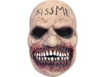 Bristol Novelty - Maschera "Grimace Kiss Me"" Per Uomo/Donna Unisex BN2701 (Taglia Unica) (Nudo/Rosso)"