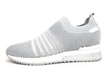 Scarpe Slip-On Da Donna La Strada In Argento, Misura 39