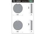 Newfren Blocchetto Freno A Disco FD0034 Kreidler