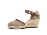 Sandalo Tom Tailor Da Donna In Beige, Misura 41