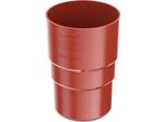 Bryza Raccordo Per Pluviale In Plastica Ø 90 Mm, Rosso Ral 3011