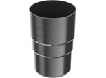 Bryza Raccordo In Plastica Per Pluviale Ø 90 Mm, Nero Ral 9005