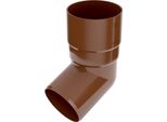 Gomito In Plastica Bryza 67° Ø 90 Mm, Marrone Ral 8017