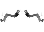 Staffa Per Faro Interfono Nero, Set Di Staffe Per Faro Supplementare A Led Ducati