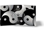 Orologio Da Parete Di Design Motif Yin Yang Orologio Da Parete Moderno Design Silenzioso Senza Ticchettio Dixtime 3D-0321