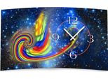 Digital Designer Art Psycodelic Orologio Da Parete Notturno Di Design Orologio Da Parete Moderno Silenzioso Senza Ticchettio Dixtime 3D-0357