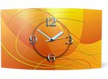Digital Designer Art Orologio Da Parete Astratto Giallo Di Design Orologio Da Parete Moderno Design Silenzioso Senza Ticchettio Dixtime 3DS-0377