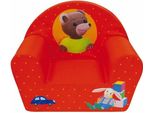 Sedia Per Bambini Fun House 712583 Orso 52 X 33 X 42 Cm Rosso
