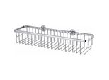Tesa Cestino Doccia Aluxx L, Quadrato, Alluminio Cromato Antiruggine, Resistente All'acqua, Piastre A Muro Rotonde, Attacco - 1 Pezzo (40206-00000-00)