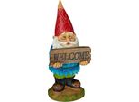 Gnomo Da Giardino Relaxdays "Welcome"
