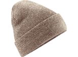 Cappello A Maglia Unisex Beechfield Per Adulti BC3954 (Taglia Unica) (Biscotto)