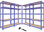 4 X Scaffali T-Rax Scaffali Per Magazzini Scaffali Per Garage Scaffali In Acciaio Scaffali Per Officine Scaffali Per Lavori Pesanti
