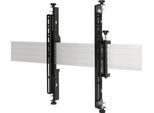 Bracci Di Interfaccia Per Schermo Piatto B-Tech Con Microregolazione (Coppia), BT8390-VESA400MAF_B (Con Microregolazione (Coppia), Nero Vesa 400 System X)