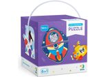 Dodo Puzzle Animali E Trasporti 6In1 (2,3,4 Pezzi)