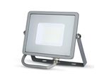 Proiettore Alogeno A Led V-TAC 30W Samsung Grigio VT-30 Caldo 2400Lm