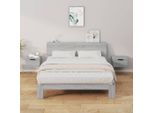 Comodini A Parete 2 Pz. Grigio Sonoma 34X30X20 Cm