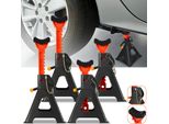 Yakimz 4X Cavalletto Di Sollevamento Camion Cavalletto Di Sollevamento Auto Cavalletto Di Sollevamento 3T Cavalletti Di Sollevamento 285-430 Mm