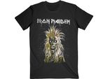 Iron Maiden - Maglietta "Eddie 40Th Anniversary"" Per Uomo/Donna Unisex RO903 (Xxl) (Nero)"