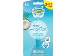 Rasoio Usa E Getta Da Donna My Intuition Comfort Delizia Al Cocco 3 + 1 Pz
