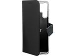 Celly Wally Custodia Per Cellulare 17,3 Cm (6.8") Custodia Flip A Libro Nero"