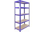 10 X T- Rax Scaffalature Per Magazzini Scaffalature Per Carichi Pesanti Scaffalature Per Cantine Scaffalature Per Carichi Pesanti Blu