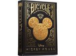 Mazzo Di Carte Bicycle® - Mazzo Di Carte Da Gioco Disney Topolino Nero E Oro Carte Da Poker Mazzo Singolo