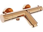Mexen Kai Rubinetto Da Bagno Termostatico, Oro Rosa - 77300-60