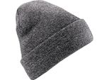 Cappello A Maglia Unisex Beechfield Per Adulti BC3954 (Taglia Unica) (Grigio)