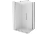 Mexen Velar Cabina Doccia Scorrevole 90 X 75 Cm, Gelo, Cromo - 871-090-075-31-01