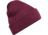 Cappello A Maglia Unisex Beechfield Per Adulti BC3954 (Taglia Unica) (Borgogna)