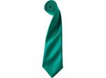 Premier - Cravatta "Colours"" Per Uomo/Donna Unisex PC6853 (Taglia Unica) (Smeraldo)"