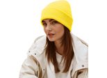 Cappello A Maglia Unisex Beechfield Per Adulti BC3954 (Taglia Unica) (Prugna)